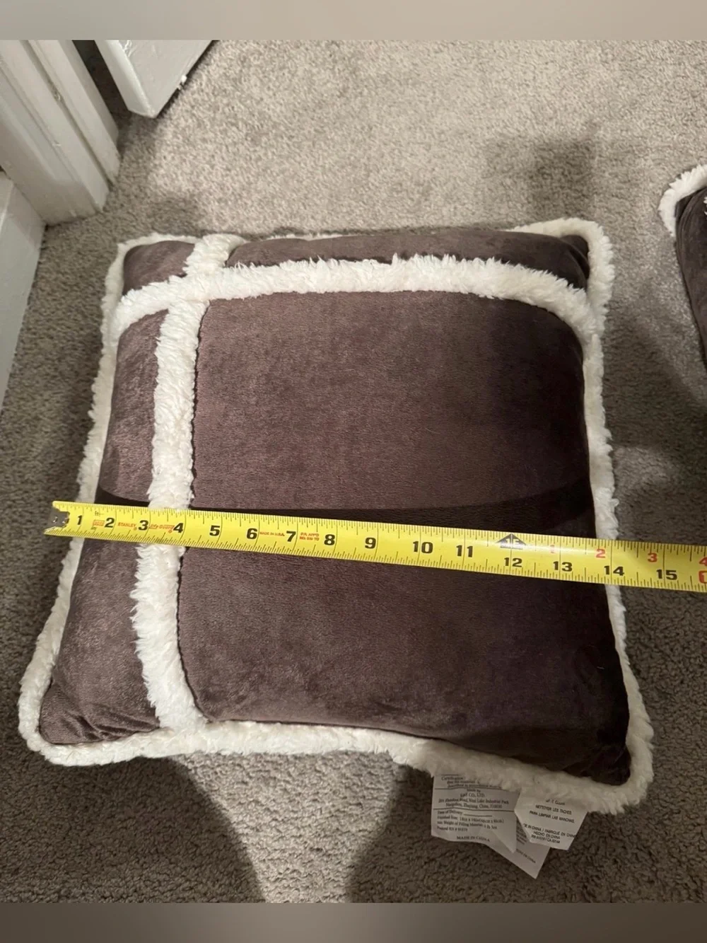 2 Brown Pillows